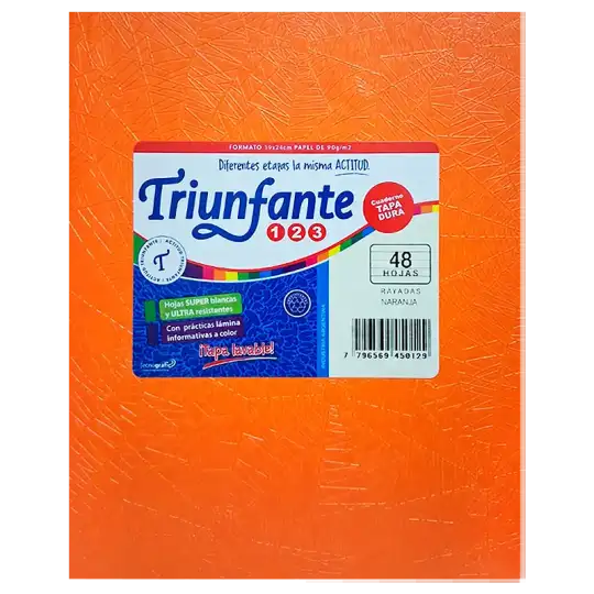 CUADERNO 123 T/D  48H Ray Naran TRIUNFANTE