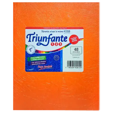 CUADERNO 123 T/D  48H Ray Naran TRIUNFANTE