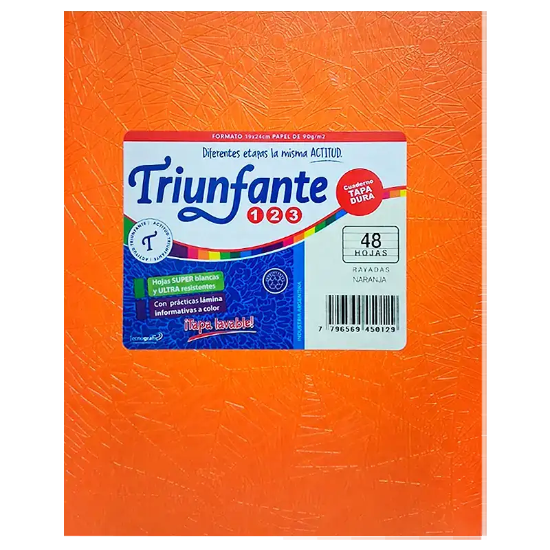 CUADERNO 123 T/D  48H Ray Naran TRIUNFANTE