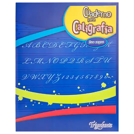 CUADERNO T/FLEX 24H CALIGRAFIA 2Ray TRIUNFANTE