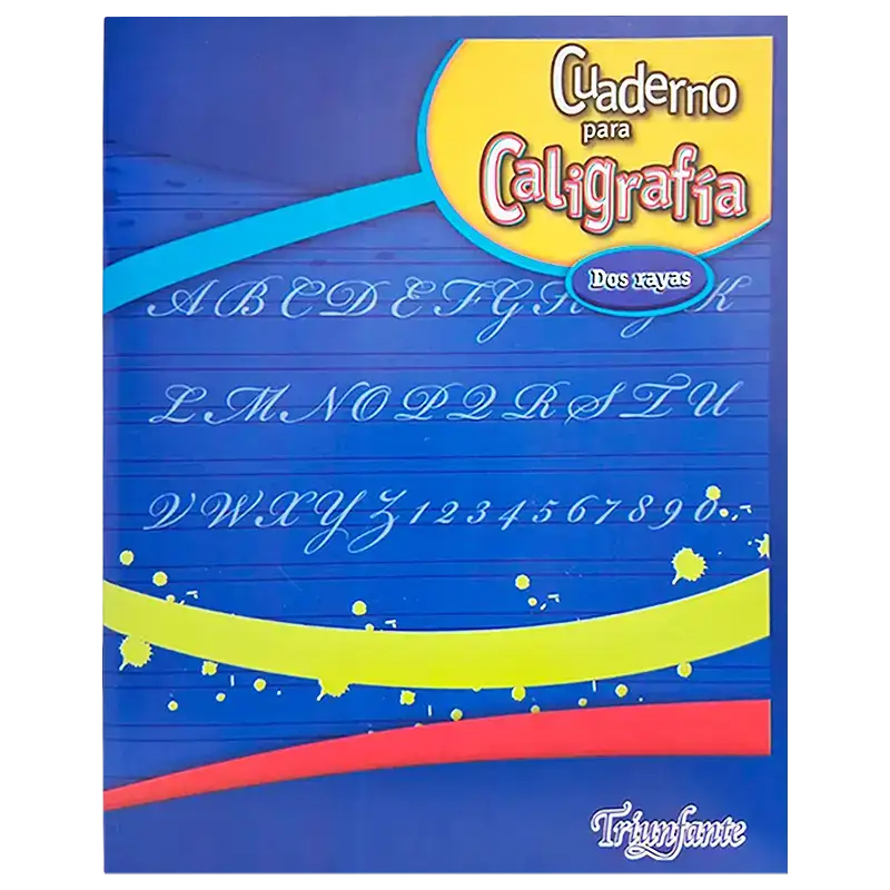 CUADERNO T/FLEX 24H CALIGRAFIA 2Ray TRIUNFANTE