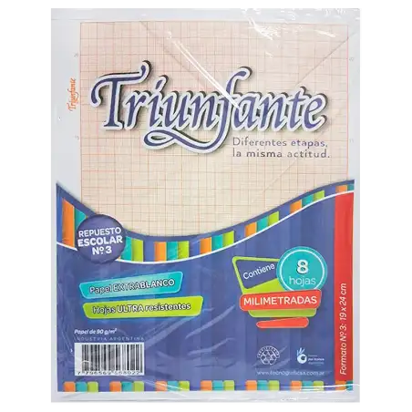 REPUESTO N3 ESP 8HJS MILIMETRADO TRIUNFANTE