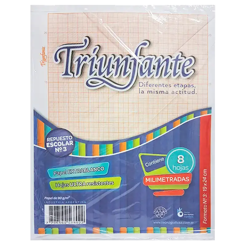 REPUESTO N3 ESP 8HJS MILIMETRADO TRIUNFANTE