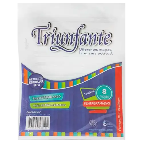 REPUESTO N3 ESP 8HJS TRIUNFANTE