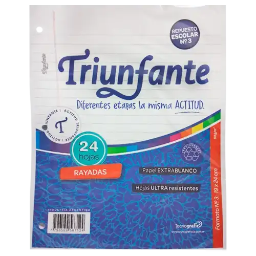 REPUESTO N3 24HR TRIUNFANTE