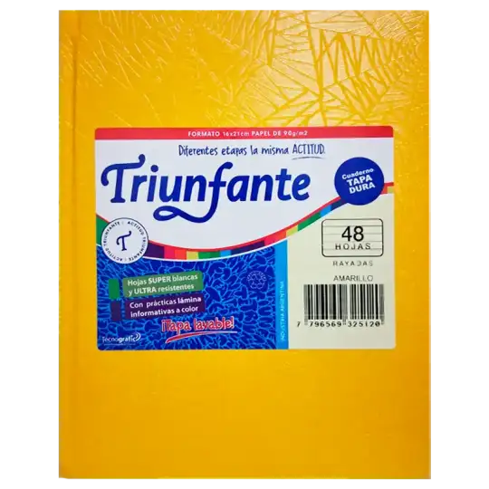 CUADERNO T/D 48H Ray Amari TRIUNFANTE