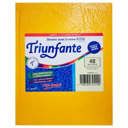 CUADERNO T/D 48H Ray Amari TRIUNFANTE