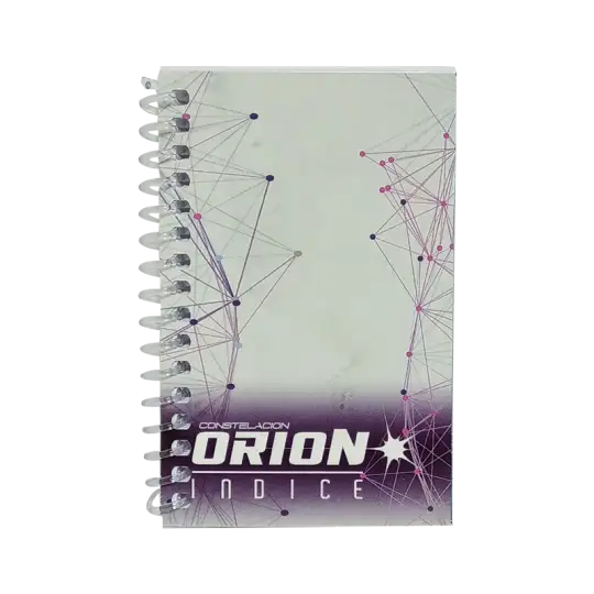 LIBRETA ORION 4020 C/INDICE