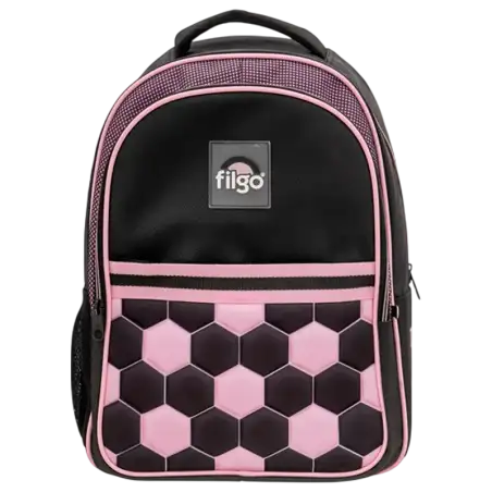 MOCHILA STARPAK 18 FILGO FUTBOL ROSA BLAC