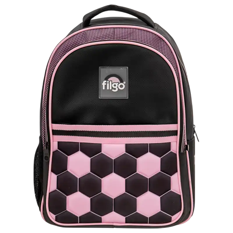 MOCHILA STARPAK 18 FILGO FUTBOL ROSA BLAC