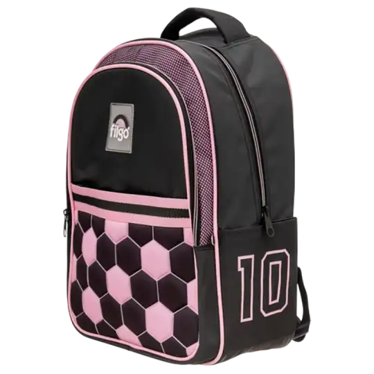 MOCHILA STARPAK 18 FILGO FUTBOL ROSA BLAC