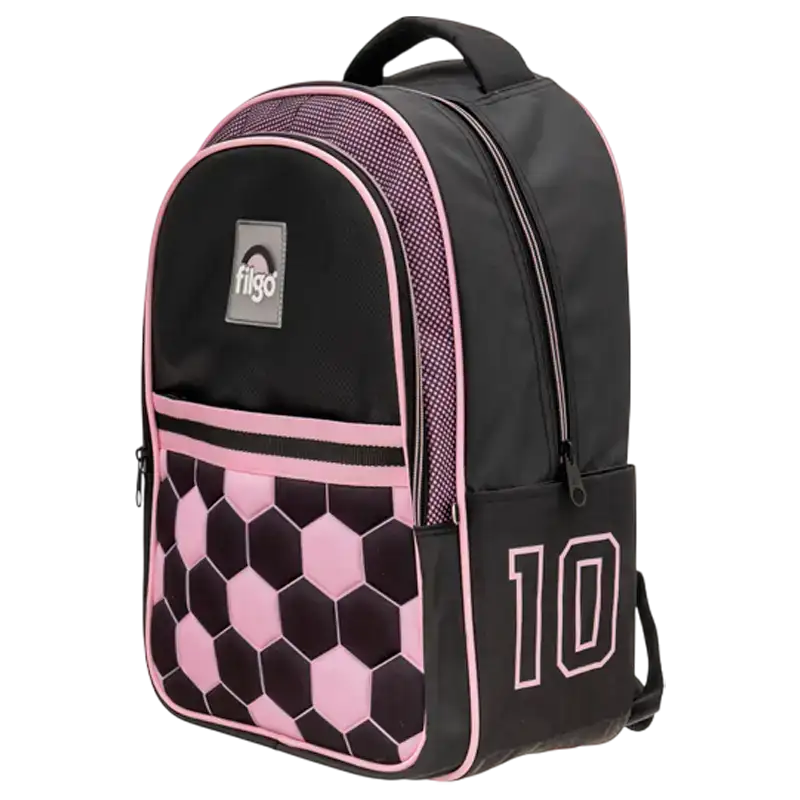 MOCHILA STARPAK 18 FILGO FUTBOL ROSA BLAC