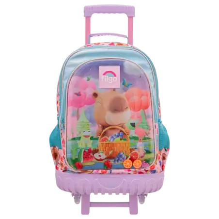 MOCHILA 3D 18 CARRO FILGO CAPIBARA