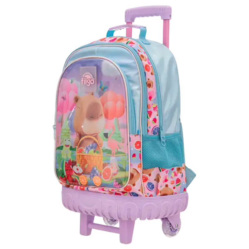 MOCHILA 3D 18 CARRO FILGO CAPIBARA