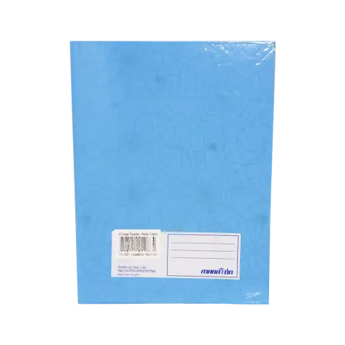 CUADERNO MARATON 42HJS RAYADAS ARANIA CELESTE