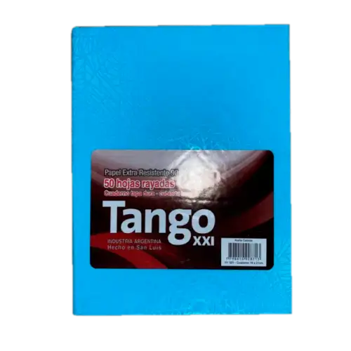 CUADERNO ASAMBLEA 19X23 50HJS RAYADAS CELESTE