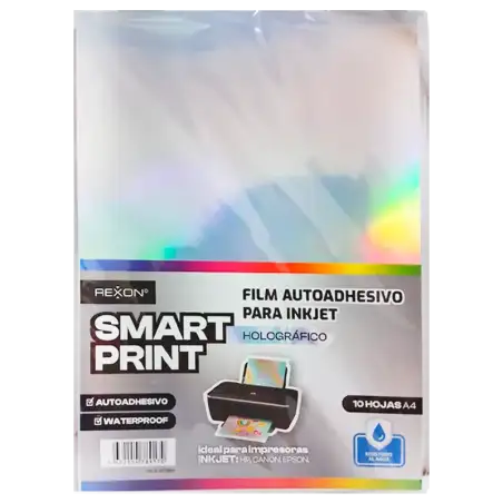 FILM ADHES INKJET HOLOGRAFICO X10HJ REXON