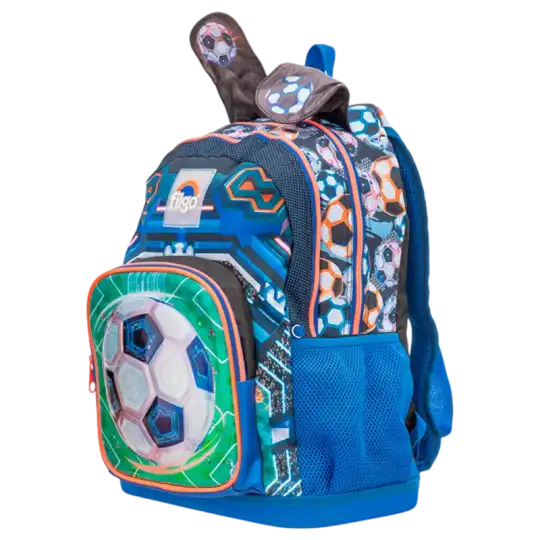 MOCHILA AIR FUTBOL AZUL 18 FILGO"