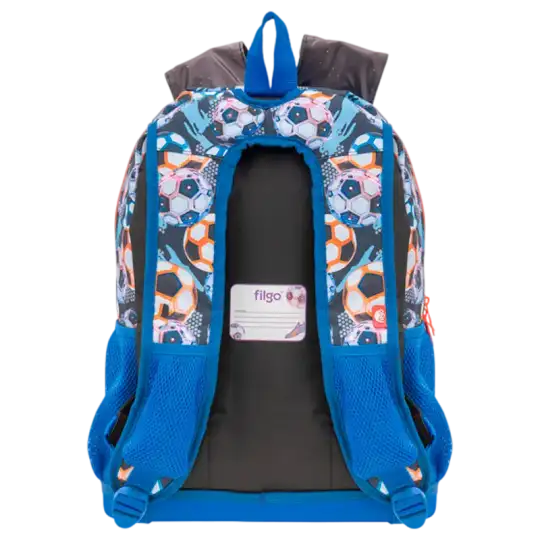 MOCHILA AIR FUTBOL AZUL 18 FILGO"