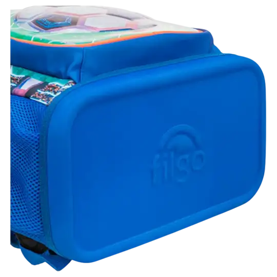 MOCHILA AIR FUTBOL AZUL 18 FILGO"