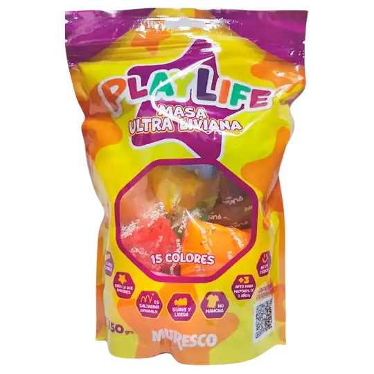 MASA PLAYLIFE 15 COLORES