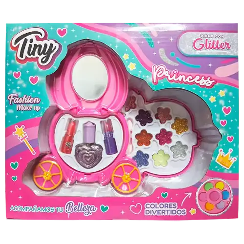 SET DE MAQUILLAJE CARRUAJE SOMBRA TINY EN CAJA