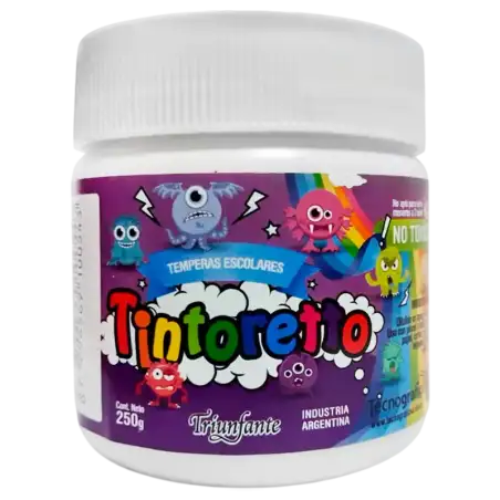 TEMPERA POTE 250 G BLANCO TINTORETTO