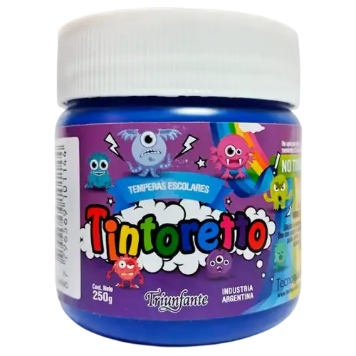 TEMPERA POTE 250G AZUL MARINO TINTORETTO