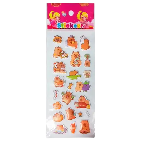 STICKER POP UP CAPYBARA