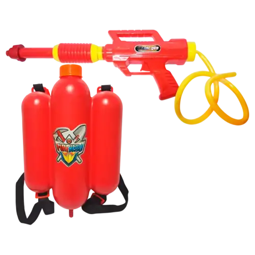 SUPER MOCHILA DE AGUA BOMBERO 30X45CM