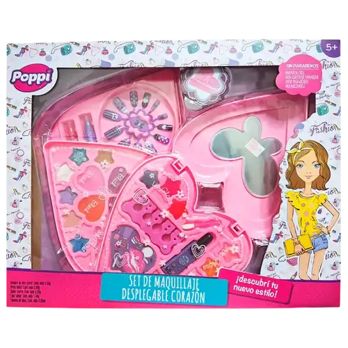 POPPI SET DE MAQUILLAJE DESPLEGABLE